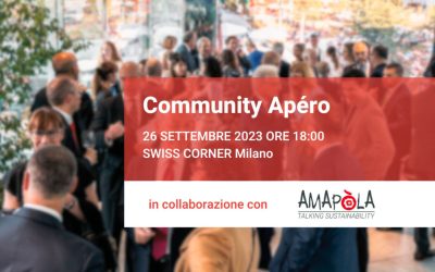 Stakeholder engagement con Amapola al Community Apéro del 26 settembre di Swiss Chamber