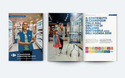 “The food transition for everyone”: Amapola with Carrefour Italia for the 2022 Sustainability Report