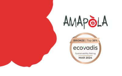 EcoVadis bronze medal for Amapola