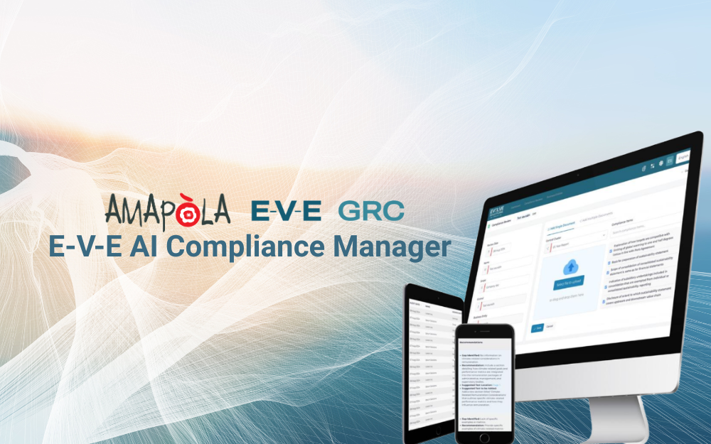 Amapola e EVE GRC E-V-E AI Compliance Manager