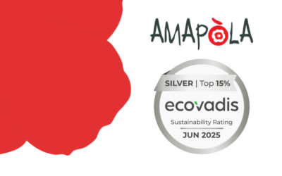 EcoVadis: Amapola ottiene la medaglia d’argento!