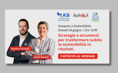 Sostenibilità ed efficienza energetica: un webinar per orientare le strategie aziendali