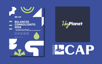 Gruppo CAP Bilancio Consolidato 2024 e web magazine Hey Planet